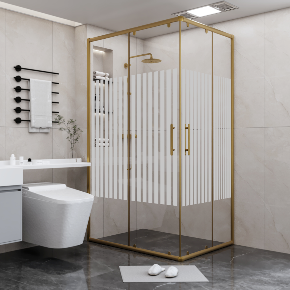 PANEWA 6 MM SÜPERLÜKS PNW81 KUMLAMA DESENLİ KÖŞE GİRİŞLİ DUŞAKABİN H:180