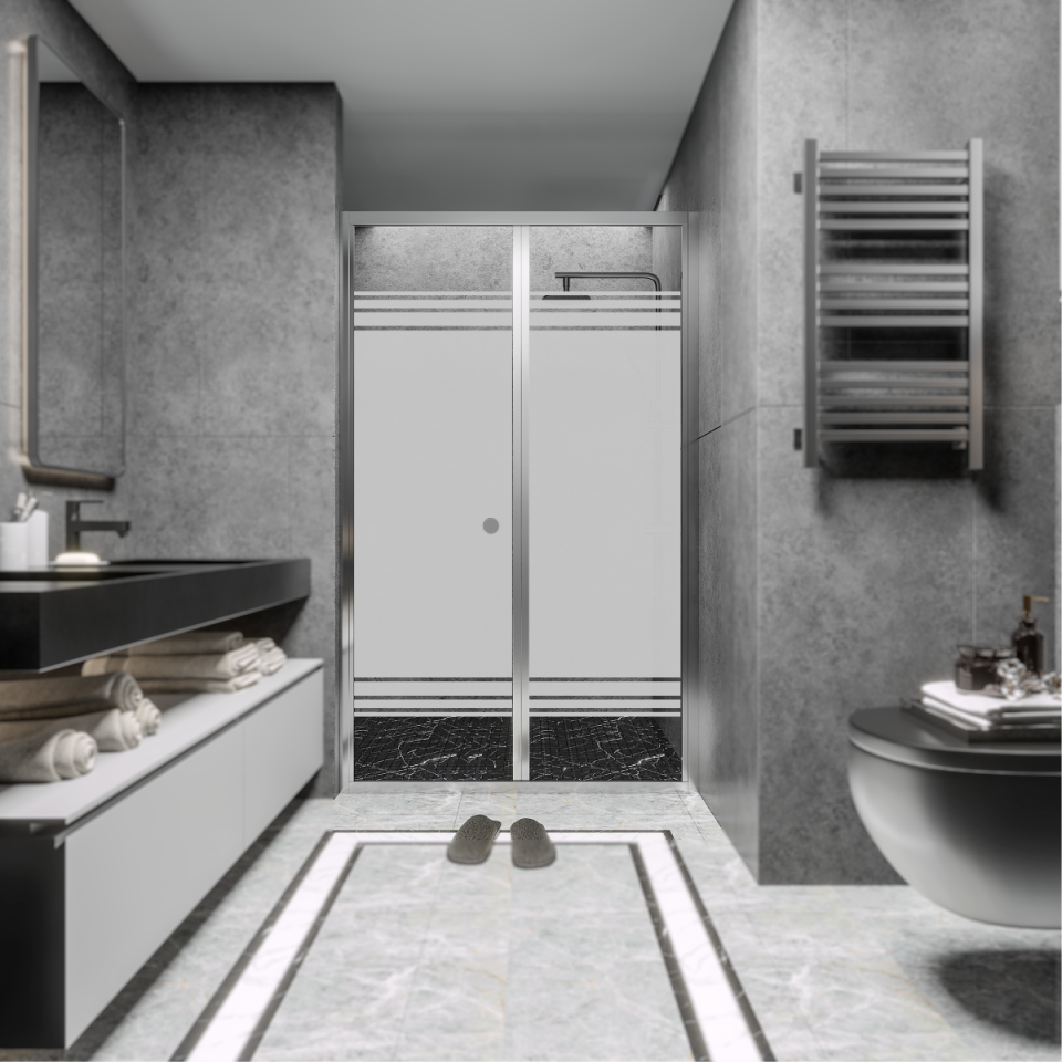 PANEWA 4MM KATLANIR PNW28 KUMLAMA DESENLİ DUŞAKABİN H:190 90-99 ARASI - Parlak